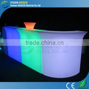Music Control Illuminated Bar Furniture Set LED Restaurant Bar Counter thumbnail-1