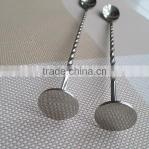 Winolaz Stainless Steel Bar Spoon Cocktail Spoon With Twisted Handle thumbnail-4