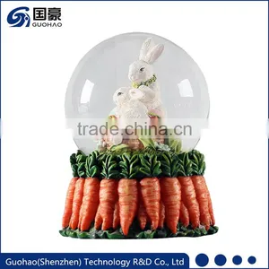 Easter Carrot Snowglobes Collection Photo Snow Globes thumbnail-1