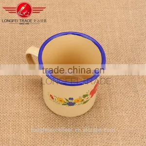 China Hot Sale High Quality Cheap Enamel Camping Mug Wholesale thumbnail-2
