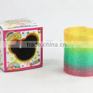 High Quality Classic Magic Rainbow Spring /plastic Rainbow Circle thumbnail-1
