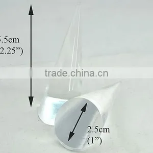 Clear Acrylic Ring Binder Stand,hot Sale Acrylic Belly Ring Display thumbnail-4