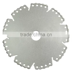 Vacuum Brazed Diamond Grinding Disc/Brazed Diamond Band Saw Blade for Cutting Stone/diamond Cutting Disc thumbnail-1