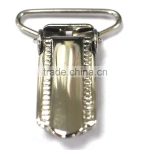 3/4" Stamping Steel Suspender Clip Without Plastic Teeth Inside for Garment, High Quality & Cheap Clip Without Plastic Teeth thumbnail-6