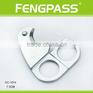 CC-1014 7.3cm 2CR13 Stainless Steel Scissors-Shaped Full Metal Cigar Cutter For Promotion thumbnail-1