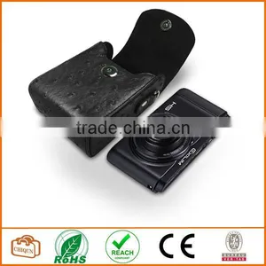 Leather [Deluxe Box] Protective Compact Case With Magnetic Closure and Strap Compatible With Digital Camera Digital Camera thumbnail-3