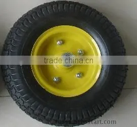 3.50-4 Industrial Pneumatic Rubber Wheels Small Size thumbnail-4