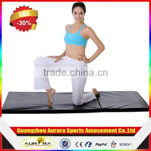 New Finished 4 Fold Gym Mat / Gymnastic Mats for Sale thumbnail-3