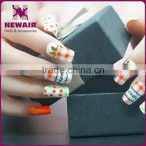 New Air French Fresh Style Nail Art Sticker Colorful Shining Transfer Nail Decal/wraps thumbnail-3