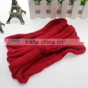 2014 Fahion Knit Head Wrap With Bow thumbnail-3