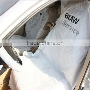 Disposable Car Maintance Kit Plastic Seat Cover 5 in 1 Kit thumbnail-2
