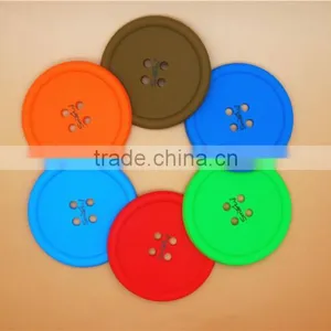 High Quality Round Shape Silicone Cup Coaster/ Pot Holder / Coaster / Placemat / Hot Pad thumbnail-5