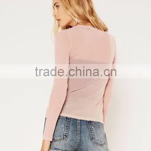 Women Leggings Gym Fitness Long Sleeve Mesh Tops Women Tights Leggings for Women thumbnail-4