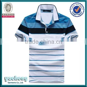 2014 Fashion Summer Cotton Men Knit Shirt thumbnail-1