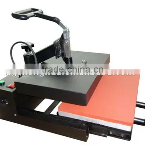 2016 Shenghua Hot Selling Cheap Swing Heat Press Transfer Machine With Mini Size 15*15cm, 23*30cm, 30*30cm thumbnail-5