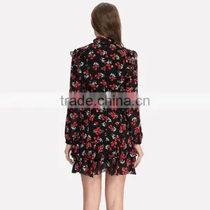 New Model Casual Short Thailand Women Dresses Wholesale thumbnail-5