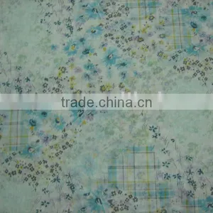 100%cotton Swiss Voile Samll Floral Printed Cotton Voile thumbnail-1