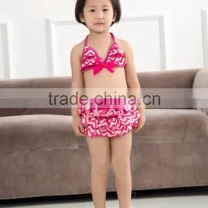 Wholesale High Quality Kids Bikini Swimwear Baby Swimsuit thumbnail-2
