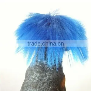 Blue Amazing Wig Pet Dog Cat Wigs Handsome Pet Wig thumbnail-3