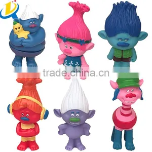 Best Selling DREAMWORKS Movie Trolls Doll PVC Custom Action Figure thumbnail-1