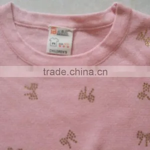 Fine-knit Kids Pullover Sweater in 100% Cotton With Sequined Appliques(BKN5323) thumbnail-2