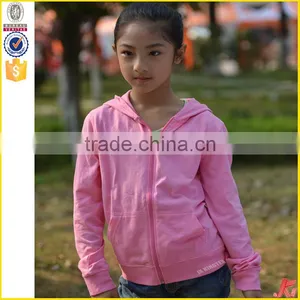 Pink Casual Wear Wholesale Hooded Sweatshirt for Girl thumbnail-1