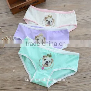 Woman Cotton Underwear/teen Girls Boxer Comfortable Cartoon Printing Panties Briefs thumbnail-6
