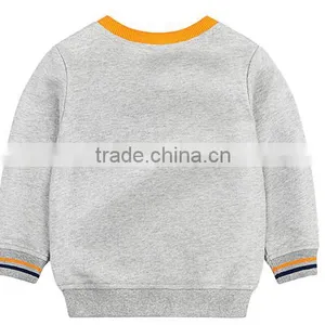 Baby Boys Fashion High Quality Fleece Hoodie Emboridery Cartoon Dinosaur Cute Sweatshirt thumbnail-2