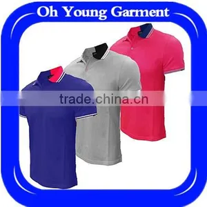High Quality Golf Polo Shirt Cotton Pique Custom Blank Polo Shirt For Men Cheap Clothing Manufacturer Dri Fit Men's Polo Shirt thumbnail-1