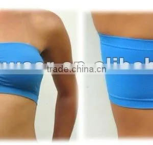 Seamless Strapless Tube Bra thumbnail-1