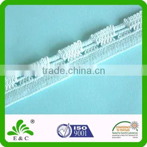 Custom Color Good Stretch Nylon Lycra/spandex Knitted Picot Elastic Lace Trim thumbnail-4