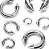 Customized Non - Toxic Horseshoes Spikes Body Piercing Spikes Circular Barbell Jewelry thumbnail-1