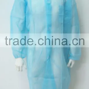 Disposable Non-woven Laboratory Coat, Chemical Resistant Lab Coats thumbnail-1