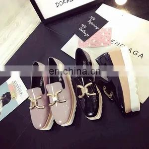 Wholesale Slip on High Heel Shoes Platform Women Shoes 2017 thumbnail-5