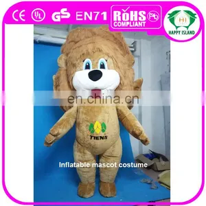 HI CE Advisting Lion Inflatable Mascot Costume for Adult thumbnail-1