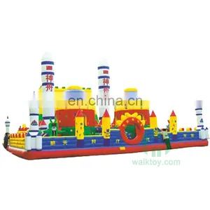 Children Inflatable Big Jumgle Bouncer Amusement City thumbnail-4