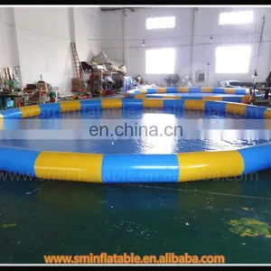 Giant Inflatable Floating Donut Pool,inflatable Wading Pools,kid Water Playing Pool thumbnail-2