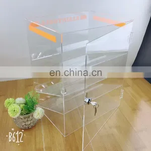 2017 New Product Clear Acrylic Display Box, File Organizer thumbnail-1