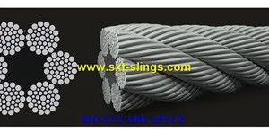Galvanized Steel Wire Rope With Multi Layers 6*19+FC thumbnail-2