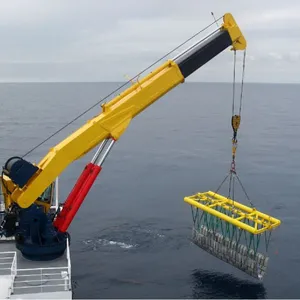 Customized Ship Crane 10m/12m/20m Offshore Marine Crane for Sale thumbnail-5