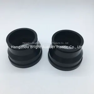 High Quality IATF16949 70 Shore A Custom EPDM Black Rubber Buffer Parts thumbnail-1