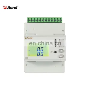 IOT Applied Multi Circuit Lcd Display Power Monitoring Meter With Modbus Acrel 3P3W 3P4W ADW210-D10-1s thumbnail-1