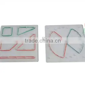 Teaching Geometry Transparent Plastic Board thumbnail-1