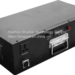 AMPXELL OEM Agricultural UAV Battery 12S1P 10000mAh 10Ah 44.4v 25C Lipo Pack With AMX200-F/AS150/XT90 Plug thumbnail-1