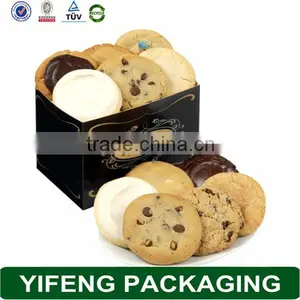 Pretty Food Packaging Decorative Wholesale Craft Paper Cookie Box thumbnail-2