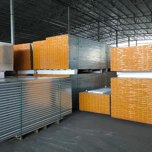 Metal Sandwich Panel Fireproof Panel Wall Sandwich Panel Walls thumbnail-3