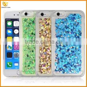 Soft Tpu Love Heart Liquid Case Cover for Iphone 6 6s thumbnail-1