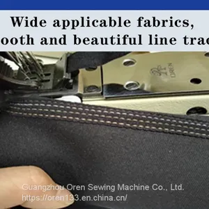 New Four Needle Six Thread Special Sewing Machine for Fitness Kneepad Special Splicing Machine for Elasticity and Protection Stitching for Silk Stockings RN6300-D4 thumbnail-4
