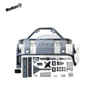 Offroad Auto Parts Spare Tire Rack for Jeep Wrangler jk 07+ Automobile Tire Carrier for Jeep Wrangler Bumper Guard thumbnail-1