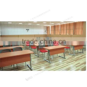 Single Student Desk and Chair With Aluminum Leg for Classroom HD-02C-L thumbnail-5